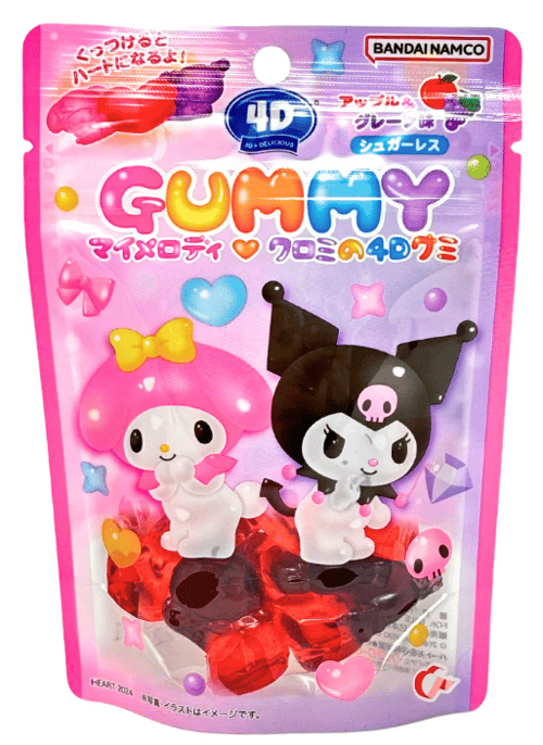 4D Gummy - Kuromi 60g x 8 Units