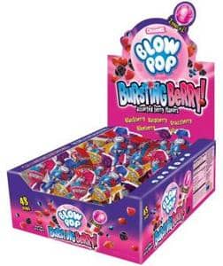 US - Charms Blow Pop BurstingBerry 48 units