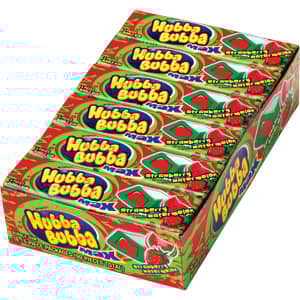 US - Gum - Hubba Bubba Max Watermelon Strawberry 18 units