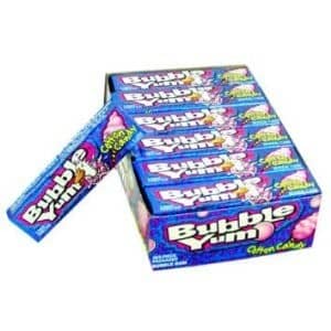 MEXICO - Gum - Bubble Yum Cotton Candy (5 piece) - 1.41oz x18 units