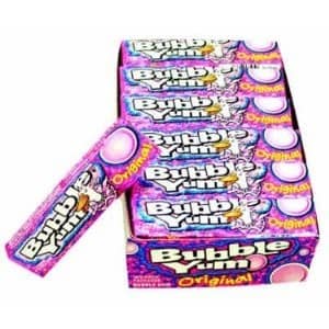 US - Gum - Hershey Bubble Yum Original Candy -1.41oz x18 units