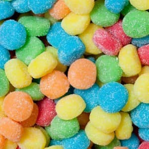 US - Bulk Albanese Sour Poppers Assort. Flavors 4.5lb @180pcs/lb  (Made in U.S.A)