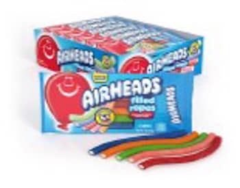 Mexico - Airheads Filled Ropes Assorted 2oz x 18 units