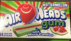 TURKEY - Airheads Gum - Watermelon x 12 units