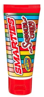 China- Alberts Smarties Squeeze Candy 2.26oz(64g) x 12 Units