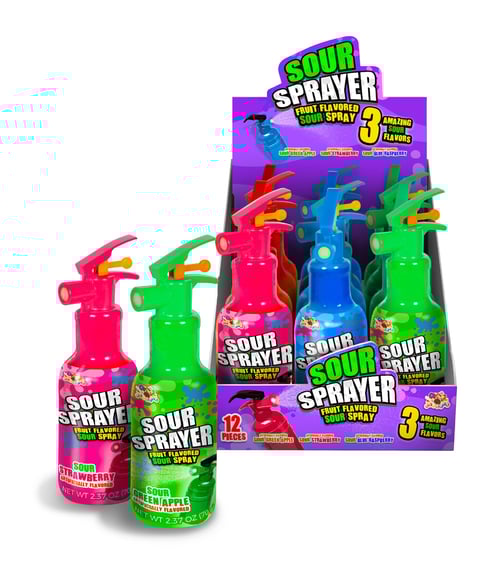 CHINA - Alberts Sour Sprayer 2.37oz(67g) X 12 Units