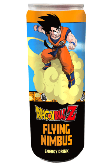 BEVERAGE - Boston America - Energy - DRAGONBALL FLYING NUMBUS X 12 UNITS (Buyer is responsible if drinks may leak during shipping and weather)