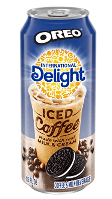 US - Beverage - International Delight Iced Coffee - Oreo Cookie, 15 Fl Oz (443ml) x 12 units (Buyer is responsible if drinks may leak during shipping and weather)