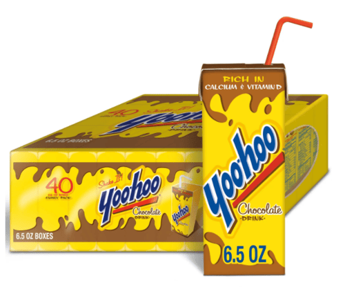 US - Beverage - Yoo-Hoo Chocolate Drink 6.5oz (192ML) x 40 units (Buyer is responsible if drinks may leak during shipping and weather)