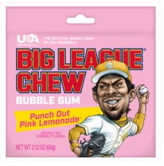 Big League Chew Pink Lemonade 2.12oz(60g) x 12 Units