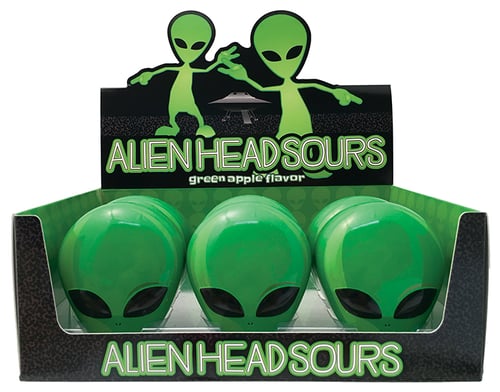 CHINA - Boston America - Alien Head Sours x 12 units