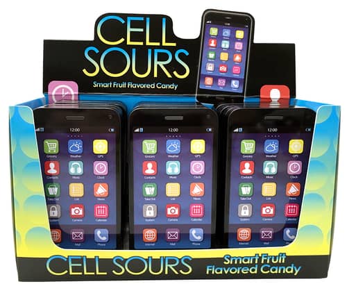 CHINA - Boston American - Phone Slider - Cell Sours x 18 units