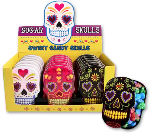 China - Halloween - Boston America - Sugar Skulls 1.4oz x 18 units