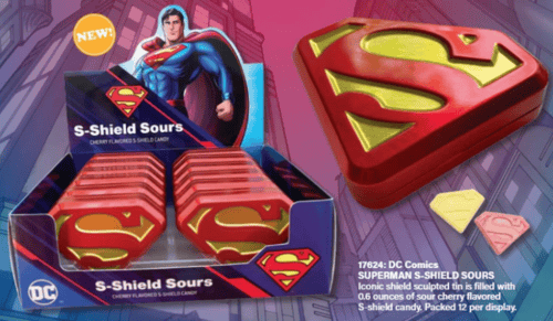 Boston America - Superman S-Shield cherry Sours x 12 units