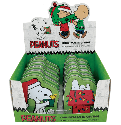 XMAS Boston American - Peanuts Snoopy Candy x 12 units
