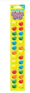 Bubble Bitez Assorted Fruity Gumballs Box - 2.47oz (70g) x 12 Units