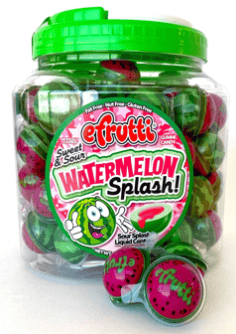 Spain - Bulk - efrutti Watermelon Splash  .66oz x 85 units
