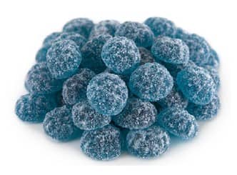 BULK - Huer - SOUR Blue Raspberries 1kg