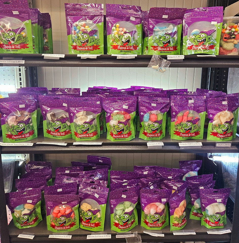 Jujubes lyophilisé CAISSE MIX C48un