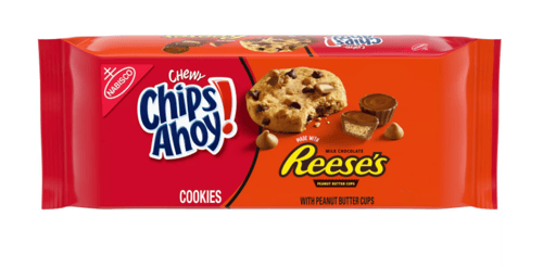 Us - CHIPS AHOY - Chewy Choco Chip With Reese PB Cups - 9.5 oz (270g) x 12 units (Best Before Dac 01 2025)