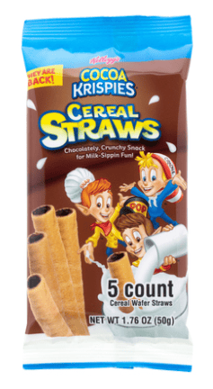 Cocoa Krispies - Cereal Straws 5ct Sleeves 50g x 26 units