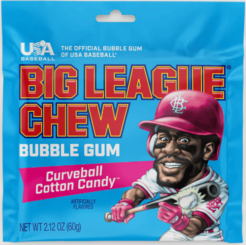 US - Big League Chew - Cotton Candy 12 units