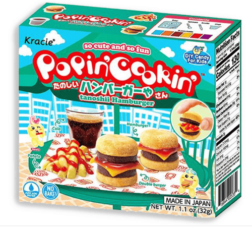 JAPAN KRACIE DIY Box - Happy Kitchen Hamburger x 10 units