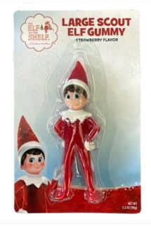 XMAS - Boston America Elf on the shelf - Large Scout Gummy x 9 units