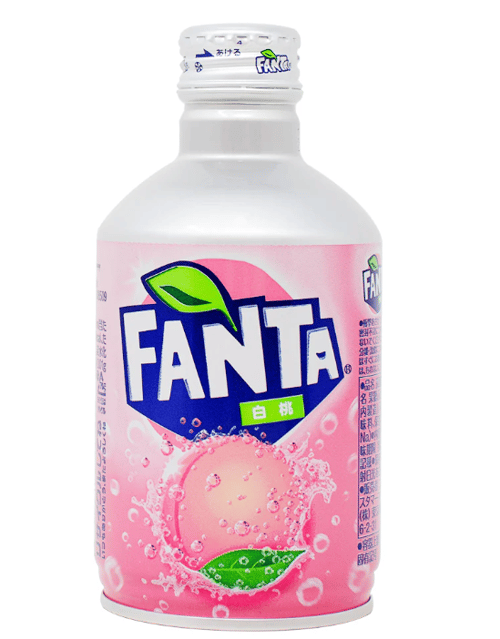 Beverage - Fanta - White Peach 300ml x 24 Units (Buyer is responsible if drinks may leak during shipping and weather)(Best Before March,2026)