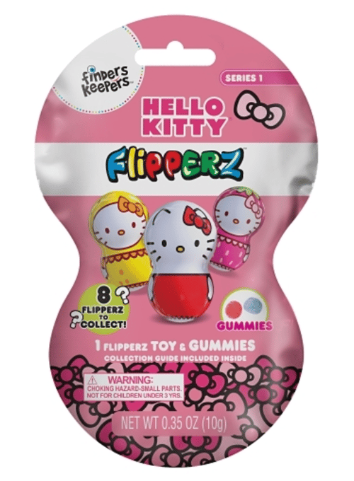 Canada - Finders Keepers - Hello Kitty Flipperz With Gummy 0.7oz (20g) x 24 units