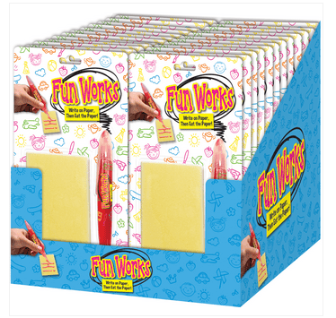 China - Foreign Candy Fun Works Write Eat Paper 1.16oz (33g) x 24 units