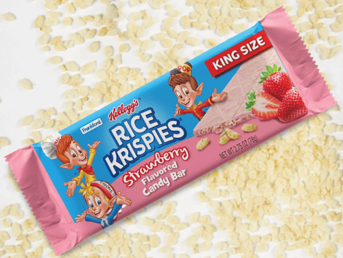 Us - Frankford King Size Candy Bar Rice Krispies - Strawberry 2.75oz (78g) x 18 units