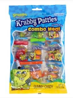 Canada - Frankford SpongeBob Square Pants Gummy Combo Meal Bag - 2.6oz (74g) X 12 Units