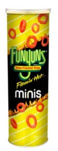 Chips Minis - Frito Lay Funyuns - HOT Minis 2.875oz (82g) x 12 Units