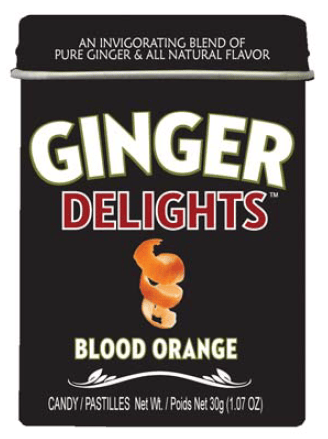 (S2-04) Canada - Big Sky - Ginger Delights TIN - Blood Orange x 12 units