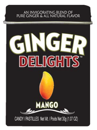 Canada - Big Sky - Ginger Delights TIN - Mango x 12 units