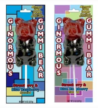 Us- Taste of Nature Giant Gummi Bear 8 oz (226g) x 12 units