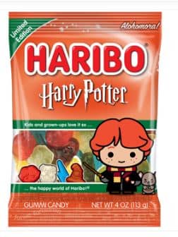 Germany - Haribo HP Ron Limited Edition - Peg Bag 4oz (113g) x 12 Units