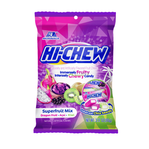 TAIWAN - Hi-Chew Bag Superfruit 3.17oz (89g) x 6 units