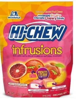 TAIWAN- Hi-Chew Infrusions Orchard Mix SUB Bag 4.24oz(120g) x 7 Units
