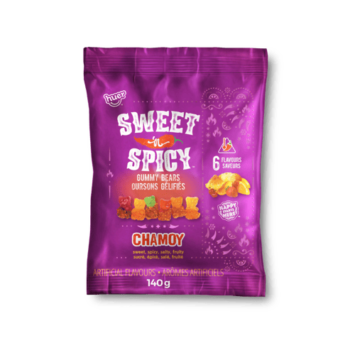Huer - PEG - Chamoy - Sweet n Spicy Bears 140g x 12 units