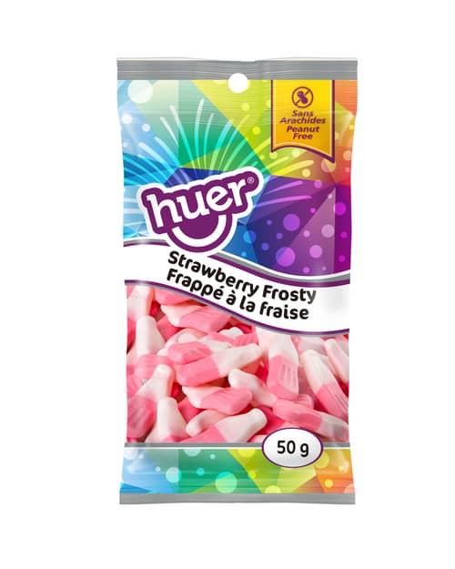 Huer - PEG 50g Bag - Strawberry Frosty Bottles x 12 units