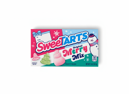 Xmas - Theater Box Sweetarts Merry Mix Holiday Candies 5oz(142g) x 10 Units
