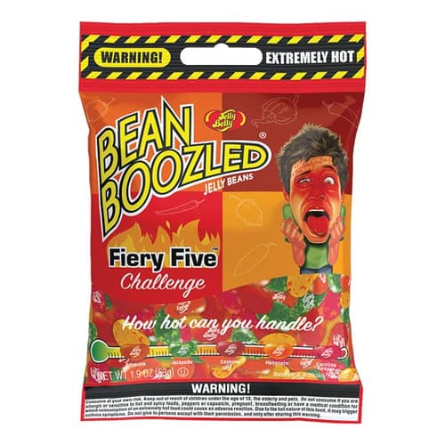 Jelly Belly BeanBoozled Fiery Five - Bag 54g x 12 units