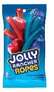 Us - JOLLY RANCHER ROPES - Blue Raspberry & Cherry Peg Bag 6 oz(170g) x 12 Units