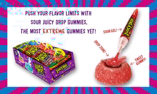 CHINA - Topps - Juicy Drop Gummies 2.01oz x 16 units