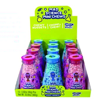 CHINA - Kidsmania Mad Science Mini Chews 2.82 oz (80g) x 12 units