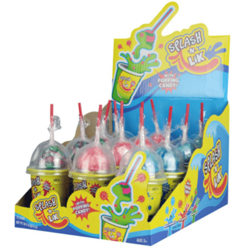 CHINA - KoKo SPLASH-N-LIK Popping Candy 2.6oz x 12 units
