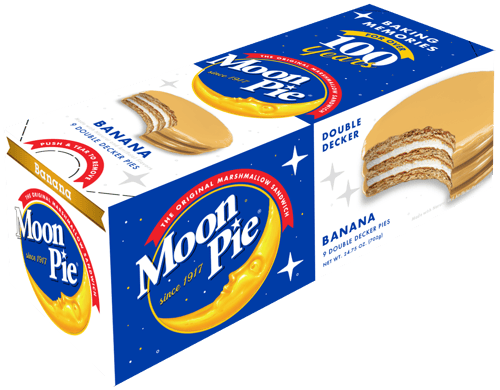 Us- Moon Pie Double Deck Banana 2.75oz(78g) x 9 Units