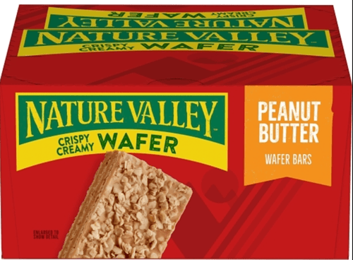 US - Nature Valley - Peanut Butter Wafer Bars 1.3oz (36g) x 12 units